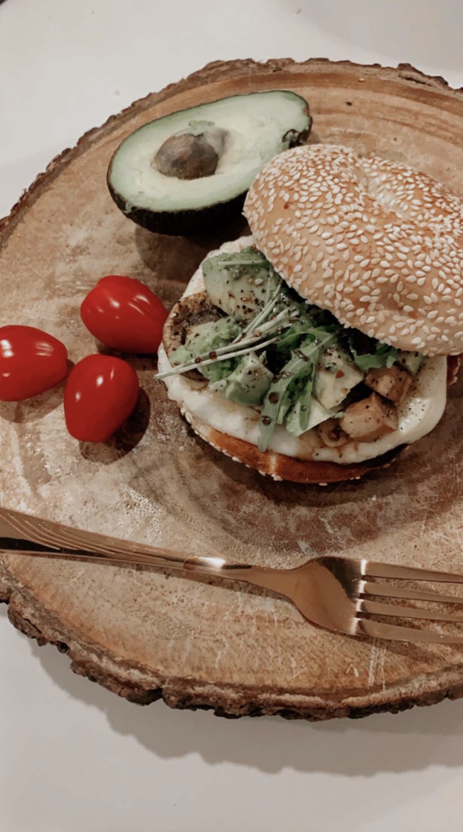 Vegetarian Halloumi Cheese Burger