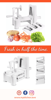 Deluxe Tri-Blade Vegetable Spiralizer