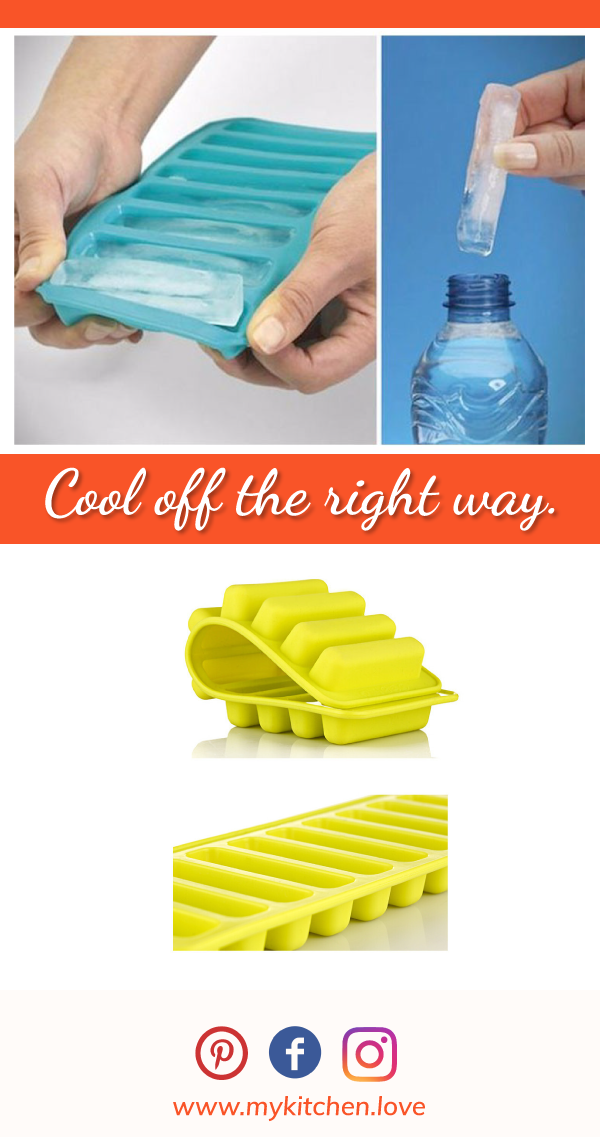 Trendy Thin Ice Tray for Bottles