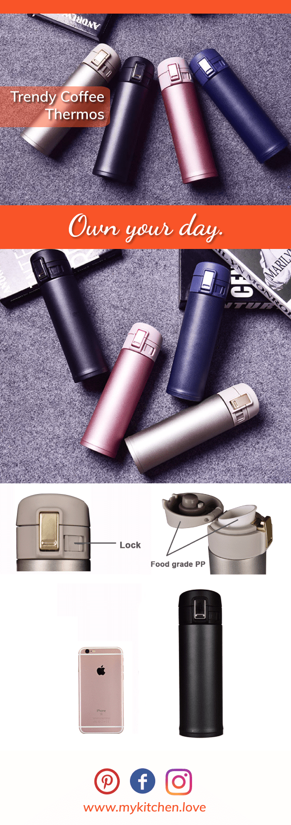 Trendy Insulated Thermos