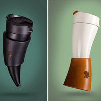 Trendy Goat Horn Thermos