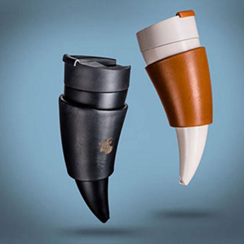 Trendy Goat Horn Thermos