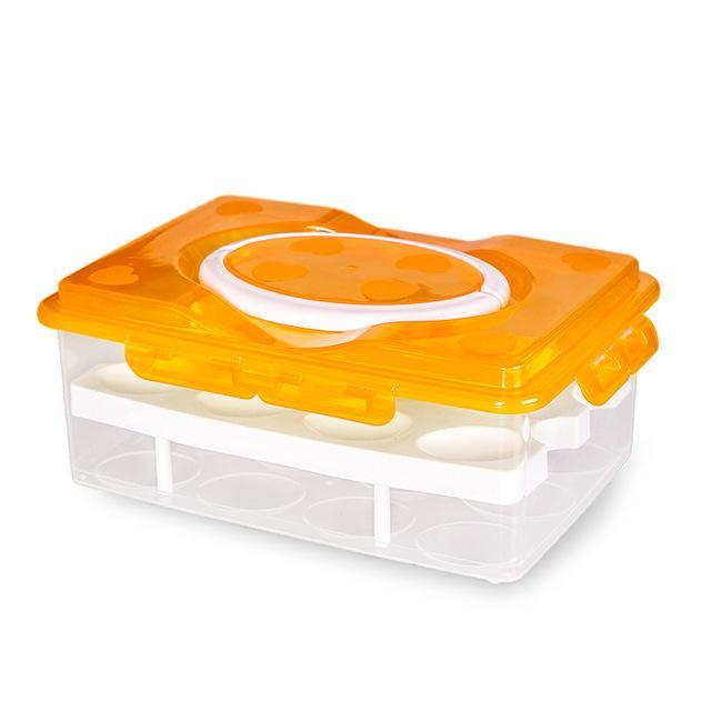 Deluxe Double Layered Egg Container