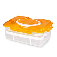 Deluxe Double Layered Egg Container