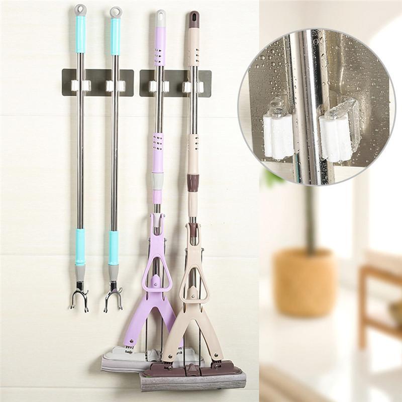 Essential Mop and Broom Rack